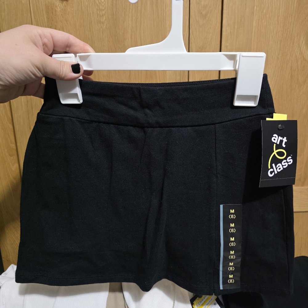 Art Class Black Skort